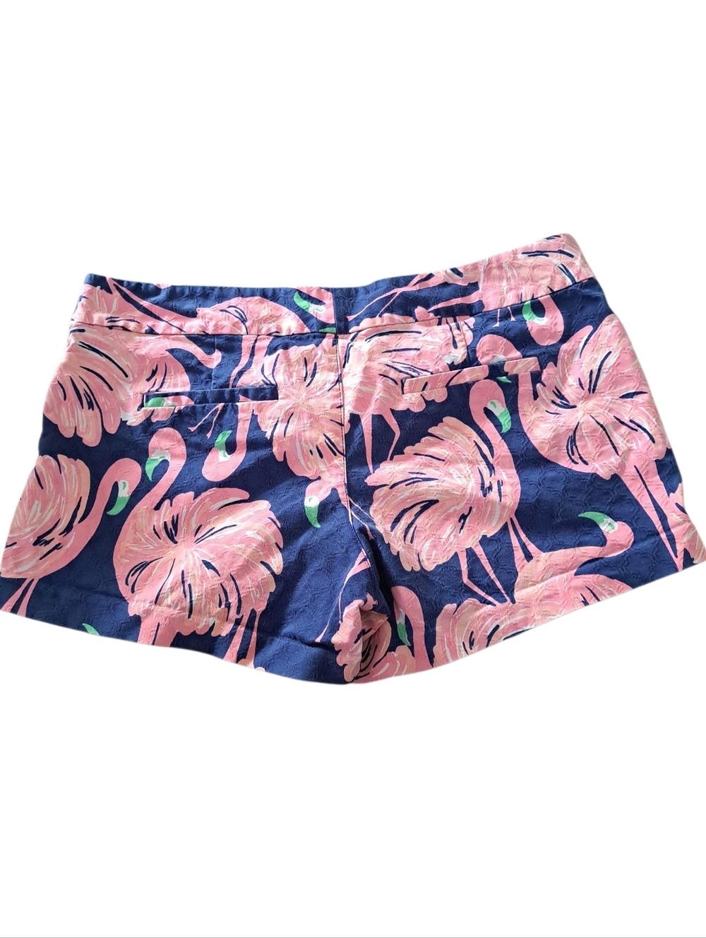 Lilly Pulitzer Ellie Flamingo Shorts - Picture 2 of 4